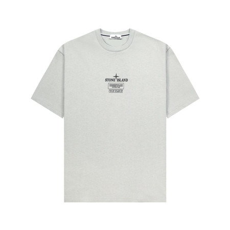 스톤아일랜드 남성 라운드 반팔 티셔츠 - Stone Island Mens Round Tshirt - stc14486x