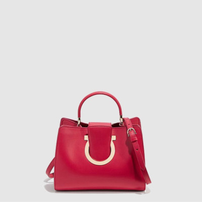 페라가모 여성 간치니 탑핸들 백 - Ferragamo Womens Gancini Top Handle Bag - feb15371x