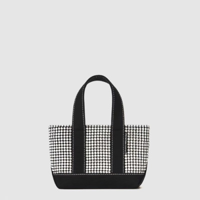 알렉산더 왕 여성 크리스탈 크루저 토트 백 - Alexander Wang Womens Crystal Cruiser Tote Bag - alb15395x