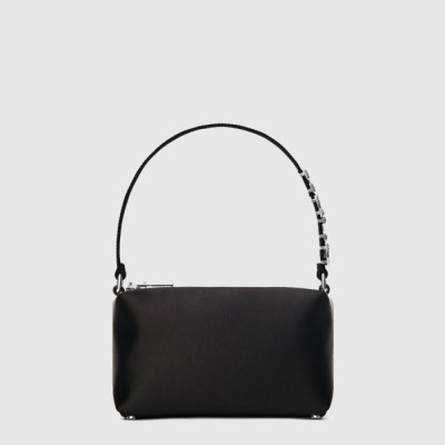 알렉산더 왕 여성 헤어즈 새틴 클러치 백 - Alexander Wang Womens Heires Satin Clutch Bag - alb15444x