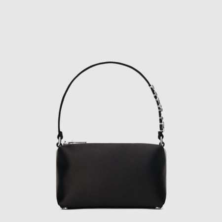 알렉산더 왕 여성 헤어즈 새틴 클러치 백 - Alexander Wang Womens Heires Satin Clutch Bag - alb15444x