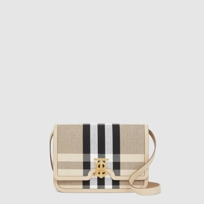 버버리 여성 미디엄 체크 숄더백 - Burberry Womens Medium Check Shoulder Bag - bub15508x