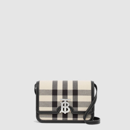 버버리 여성  스몰 익스클루시브 로고 락 백 - Burberry Womens TB Small Exclusive Logo Lock Bag - bub15509x