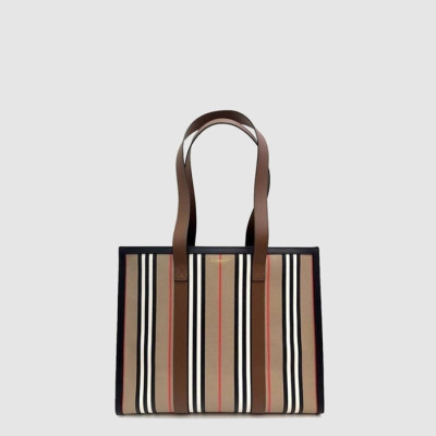 버버리 여성 스트라이프 토트 백 - Burberry Womens Striped Tote Bag - bub15525x