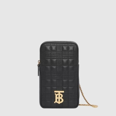 버버리 여성 체인 파우치 숄더백 - Burberry Womens Chain Pouch Shoulder Bag - bub15529x