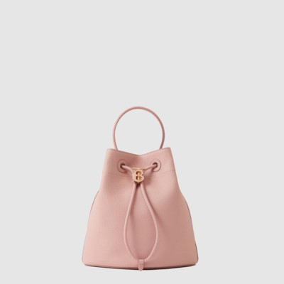 버버리 여성 TB 로고 드로스트링 버킷 백 - Burberry Womens TB Logo Drawstring Bucket Bag - bub15555x