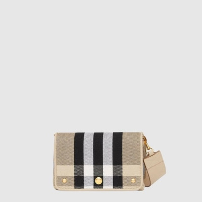 버버리 여성 핵베리 클래식 체크 크로스 백 - Burberry Womens Hackberry Classic Check Crossbody Bag - bub15568x