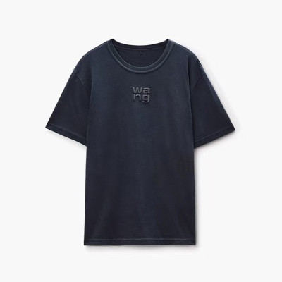 알렉산더왕 남성 라운드 반팔티 - Alexander wang Mens Round Tshirt - alc14502x