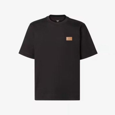 펜디 남성 라운드 반팔 티셔츠 - Fendi Mens Round Tshirt - fec14527x