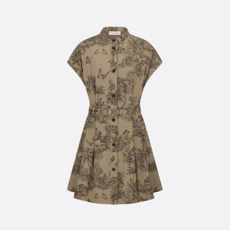 디올 여성 디오리비에라 숏 벨트 셔츠 드레스 - Dior Womens Dioriviera Short Belted Shirtdress - dic14550x