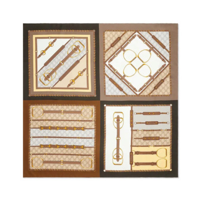 구찌 여성 스퀘어 스카프 - Gucci Womens Square Scarf - acc7209x