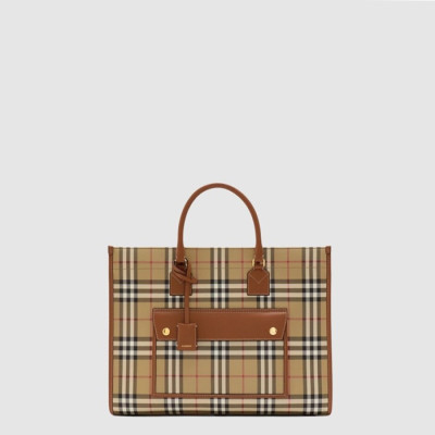 버버리 남성 라지 프레야 토트 백 - Burberry Mens Large Freya Tot Bag - bub15605x