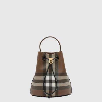 버버리 여성 TB 버킷 숄더 백 - Burberry Womens TB Bucket Shoulder Bag - bub15659x