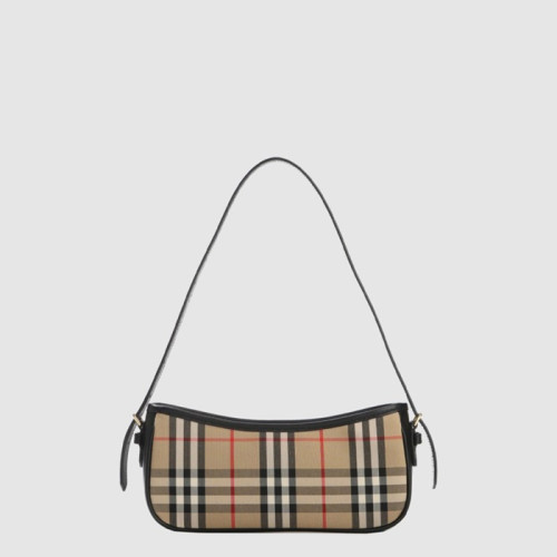 버버리 여성 빈티지 체크 호보 숄더 백 - Burberry Womens Vintage Check Hobo Shoulder Bag - bub15670x