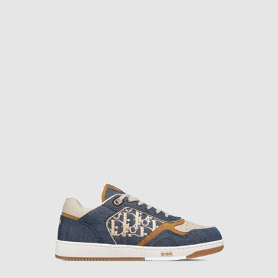 디올 남성 B27 업타운 로우탑 스니커즈 - Dior Mens B27 Uptown Low Top Sneakers - dis13904x