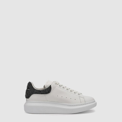 알렉산더 맥퀸 남성 오버사이즈 크리스탈 엠벨리쉬드 스니커즈 - Alexander McQueen Mens Oversized Crystal Embellished Sneakers - als13917x