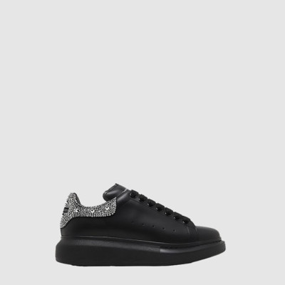 알렉산더 맥퀸 남성 오버사이즈 크리스탈 엠벨리쉬드 스니커즈 - Alexander McQueen Mens Oversized Crystal Embellished Sneakers - als13919x