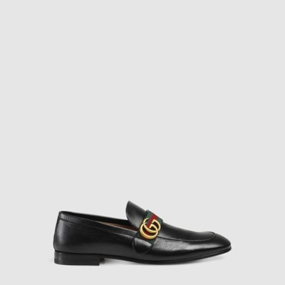 구찌 남성 GG 웹 로퍼 - Gucci Mens GG Web Loafers - gus13939x