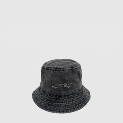 발렌시아가 남/녀 빈티지 벙거지 - Balenciaga Unisex Vintage Bucket Hat - acc7255x