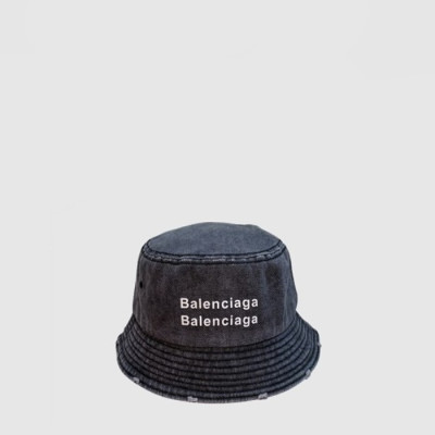 발렌시아가 남/녀 빈티지 벙거지 - Balenciaga Unisex Vintage Bucket Hat - acc7271x