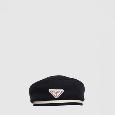 프라다 남/녀 캐쥬얼 베레모 - Prada Unisex Casual Beret - acc7343x