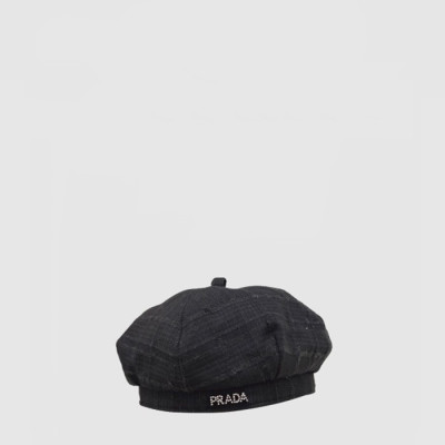 프라다 남/녀 캐쥬얼 베레모 - Prada Unisex Casual Beret - acc7345x