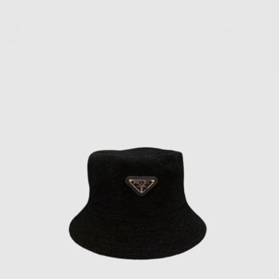 프라다 남/녀 캐쥬얼 벙거지 - Prada Unisex Casual Bucket Hat - acc7366x