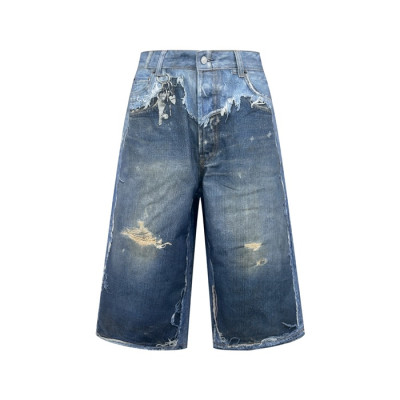 아크네 남성 루즈핏 쇼츠 - Acne Studios Mens Loose-fit Denim Shorts - anc14580x