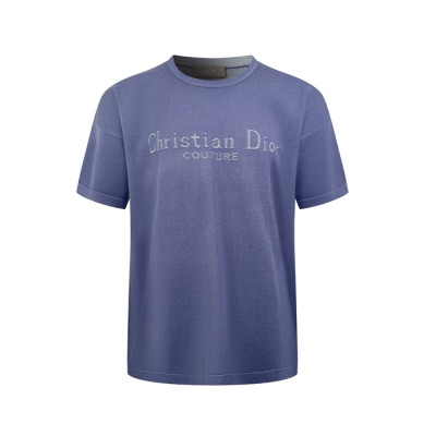 디올 남성 라운드 티셔츠 - Dior Mens Round Tshirt - dic14584x