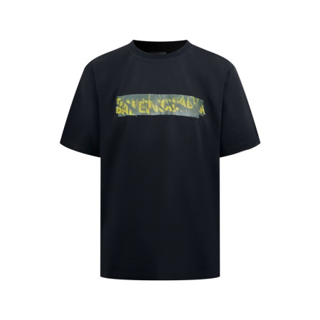 발렌시아가 남성 라운드 반팔 티셔츠 - Balenciaga Mens Round Tshirt - bac14595x