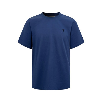 아미 남성 오버사이즈 티셔츠 - Ami Mens Oversized Tshirt - amc14596x