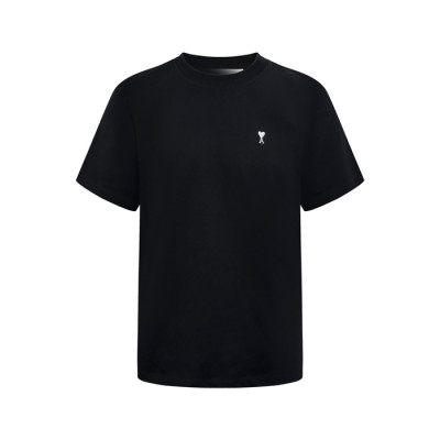 아미 남성 오버사이즈 티셔츠 - Ami Mens Oversized Tshirt - amc14597x