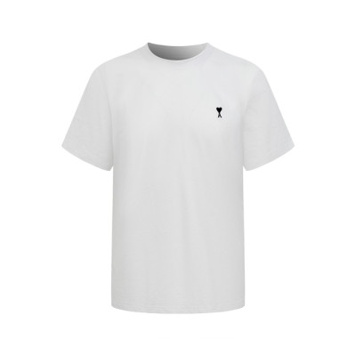 아미 남성 오버사이즈 티셔츠 - Ami Mens Oversized Tshirt - amc14598x