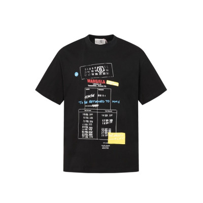 메종 마르지엘라 남성 반팔 티셔츠 - Maison Margiela Mens Round Tshirt - mac14609x