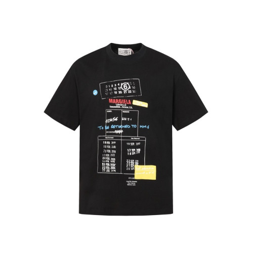 메종 마르지엘라 남성 반팔 티셔츠 - Maison Margiela Mens Round Tshirt - mac14609x