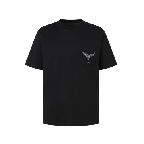 크롬하츠 남성 라운드 반팔티 - Chrom Hearts Mens Round Tshirt - chc14615x