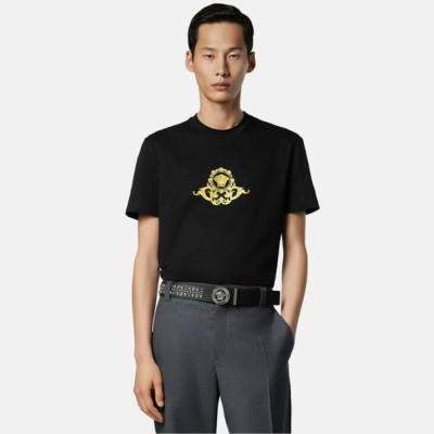 베르사체 남성 반팔 티셔츠 - Versace Mens Round Tshirt - vec14616x