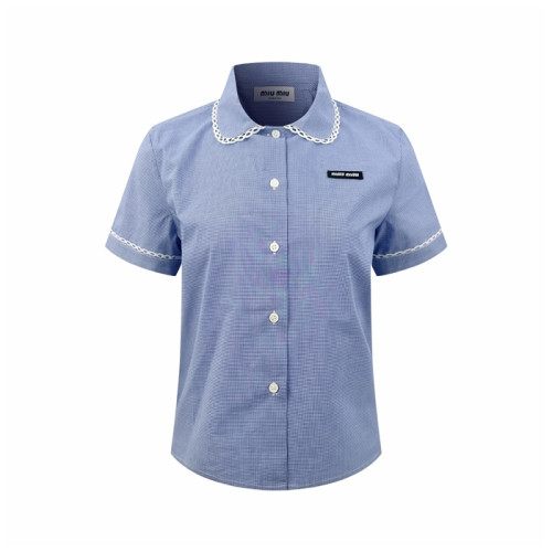미우미우 여성 반팔 셔츠 - Miumiu Womens Polo Shirts - mic14620x