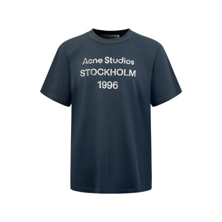 아크네 남성 크루넥 반팔티 - Acne Mens Round Tshirt - anc14626x