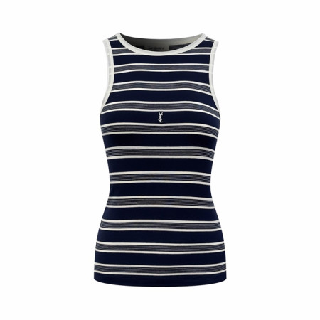 입생로랑 여성 라운드 나시 - Saint Laurent Womens Sleeveless Top - ysc14641x