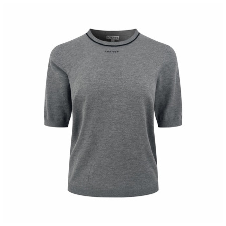 로에베 여성 라운드 반팔티 - Loewe Womens Round Tshirt - loc14657x