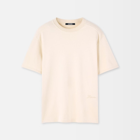 자크뮈스 남성 라운드 반팔티 - Jacquemus Mens Round Tshirt - jac14662x