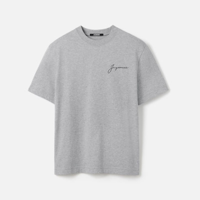 자크뮈스 남성 라운드 반팔티 - Jacquemus Mens Round Tshirt - jac14667x