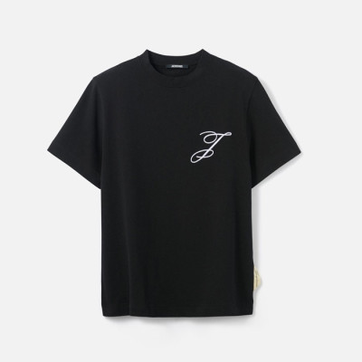 자크뮈스 남성 라운드 반팔티 - Jacquemus Mens Round Tshirt - jac14668x