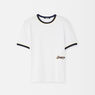 자크뮈스 남성 라운드 반팔티 - Jacquemus Mens Round Tshirt - jac14678x