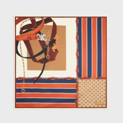 셀린느 여성 트리오페 스퀘어 스카프 - Celine Womens Triomphe Scarf - acc7390x