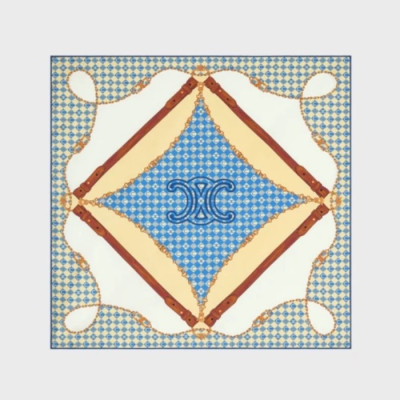 셀린느 여성 트리오페 스퀘어 스카프 - Celine Womens Triomphe Scarf - acc7391x