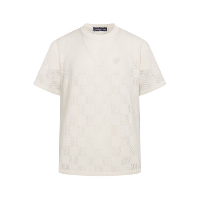 루이비통 남성 라운드 반팔티 - Louis vuitton Mens Short-sleeved Tshirt - lvc14694x