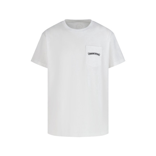 크롬하츠 남성 라운드 반팔티 - Chrom Hearts Mens Round Tshirt - chc14695x