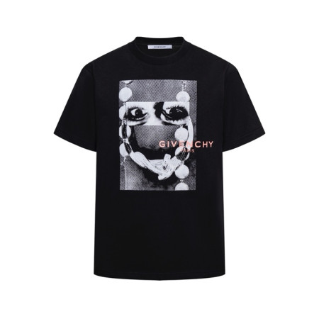 지방시 남성 라운드 반팔티 - Givenchy Mens Round Tshirt - gic14717x